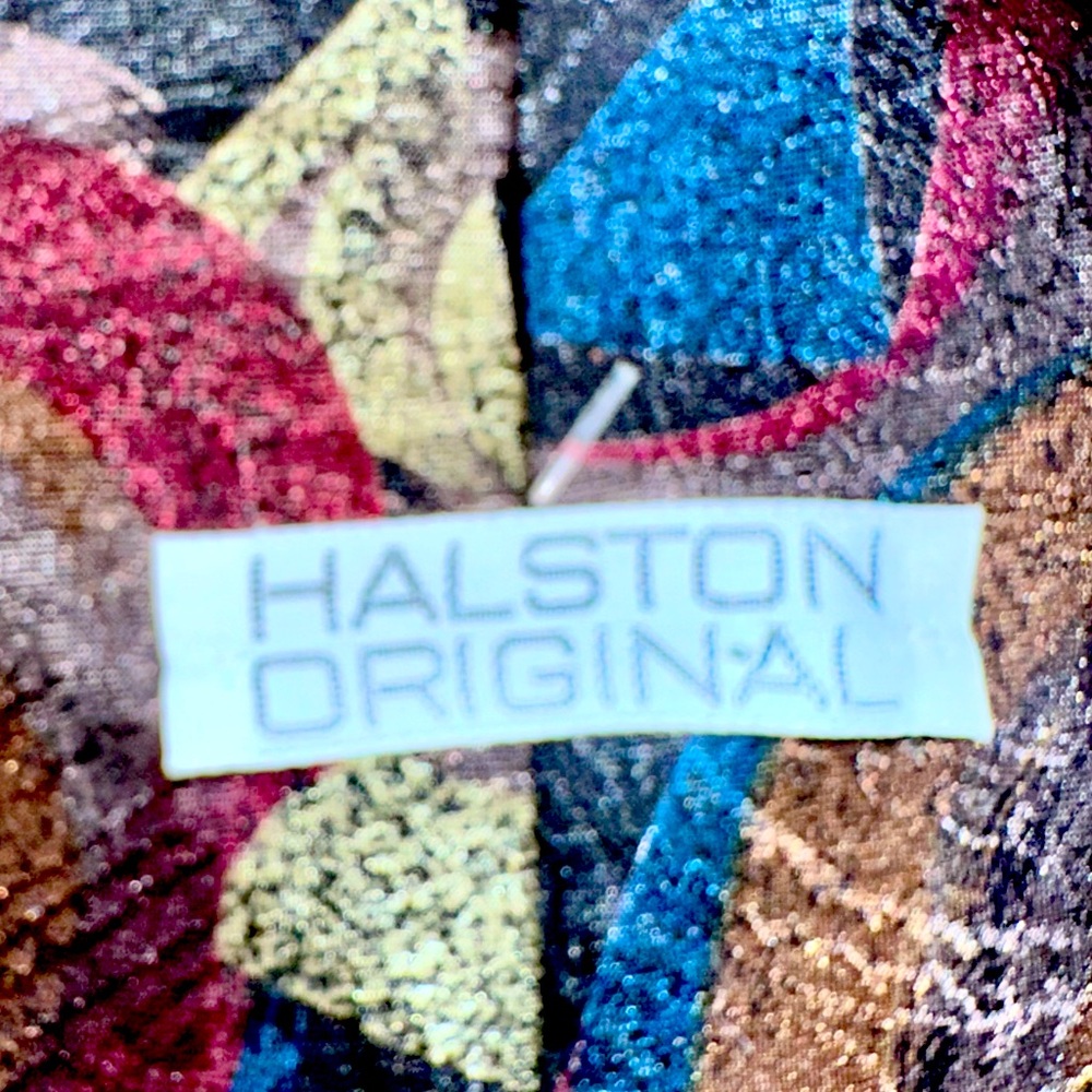 Halston originals tie necktie like new